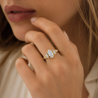 Marquise Cut Lab-Grown Diamond Ring