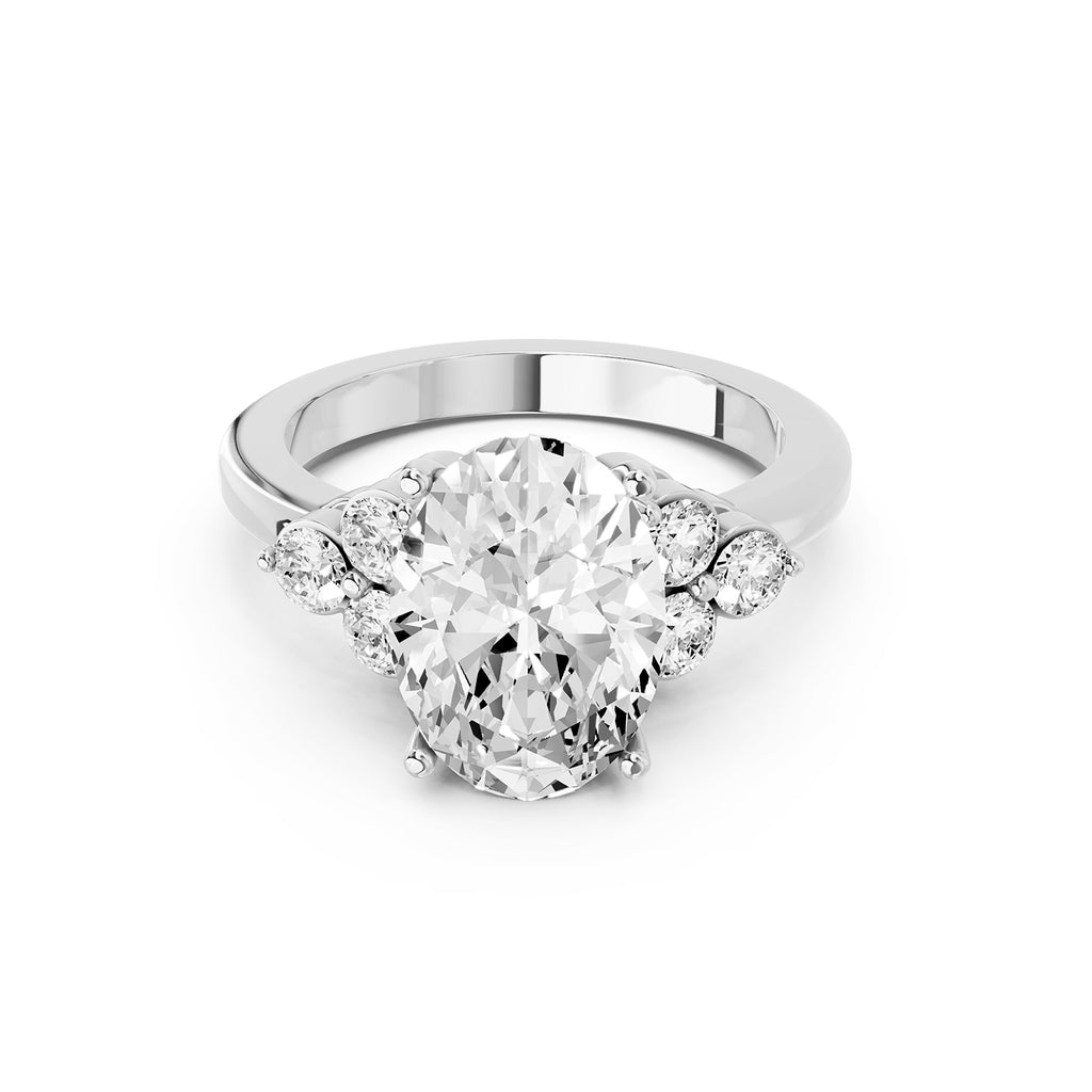 Oval Lab-Grown Diamond Ring