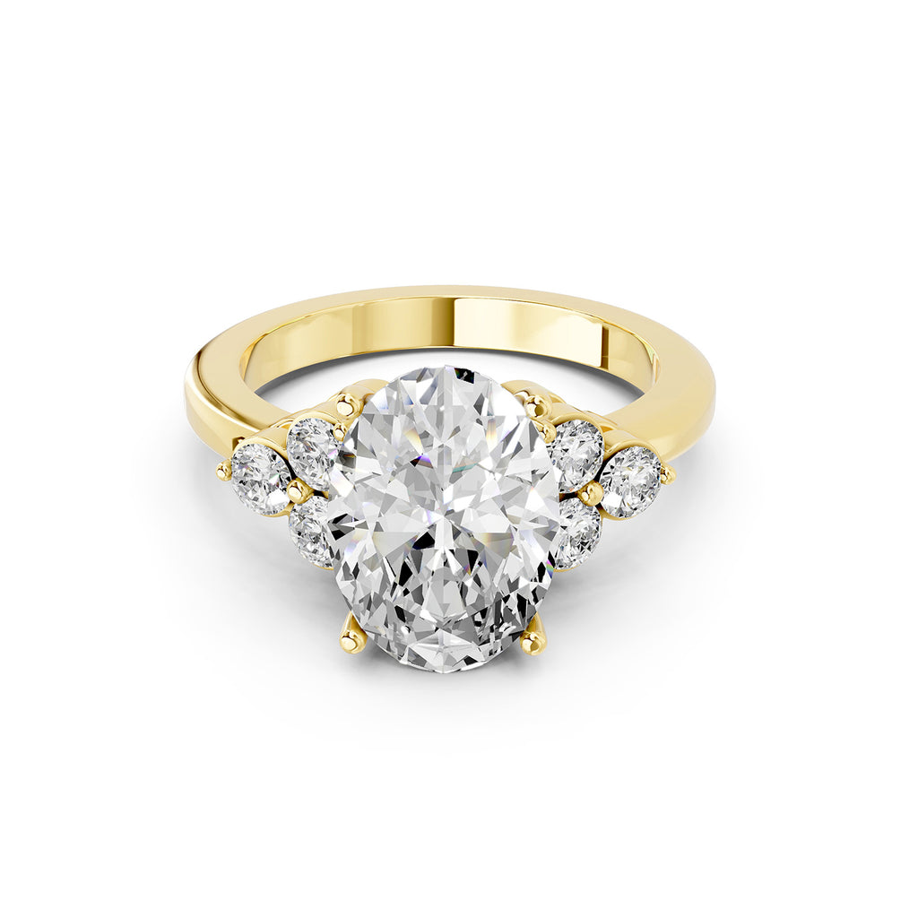 Oval Lab-Grown Diamond Ring
