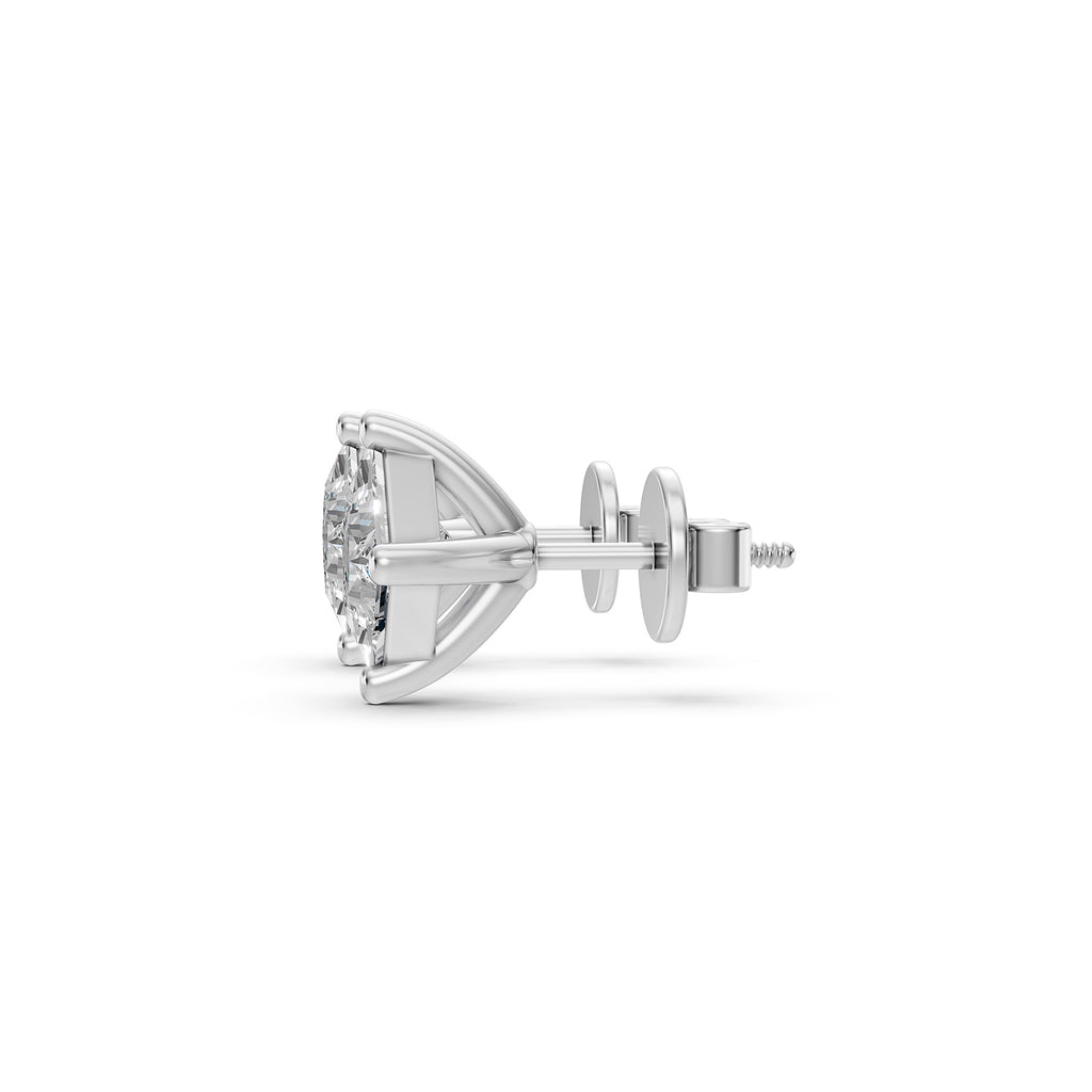 Princess Lab-Grown Diamond Stud Earrings
