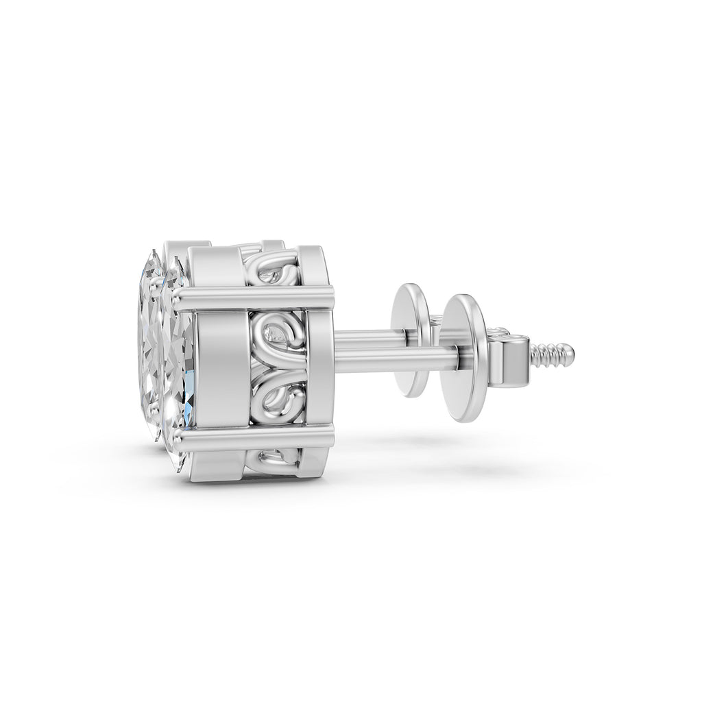 Marquise Lab-Grown Diamond Stud Earrings