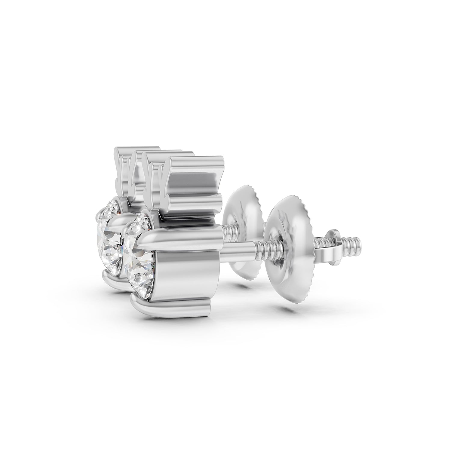 Reindeer Lab-Grown Diamond Stud Earrings