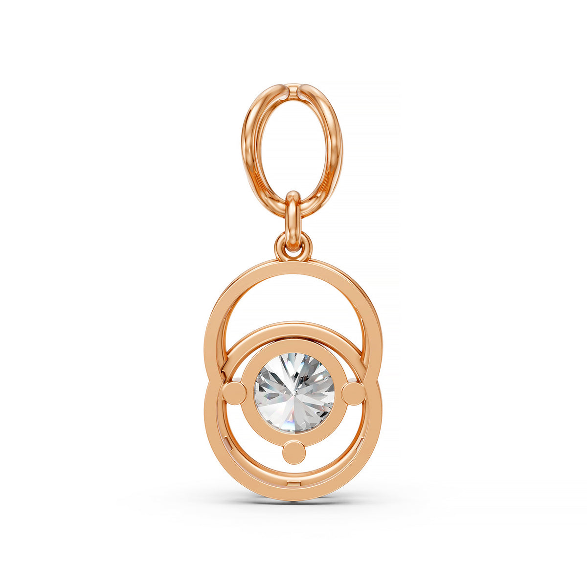 Round Cut Lab-Grown Diamond Pendant