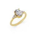 Oval Cut Lab-Grown Diamond Engagement Ring
