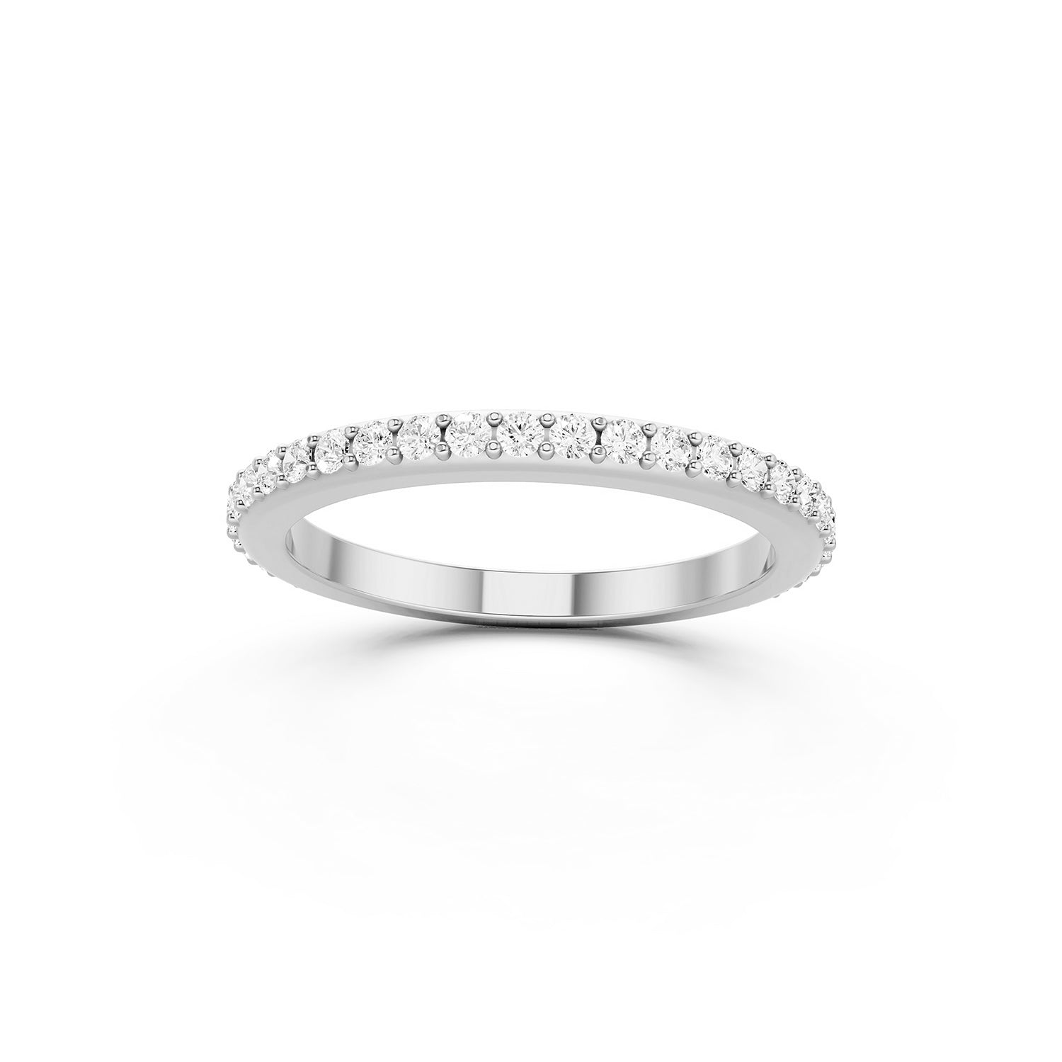 Round Brilliant Lab-Grown Diamond Eternity Band