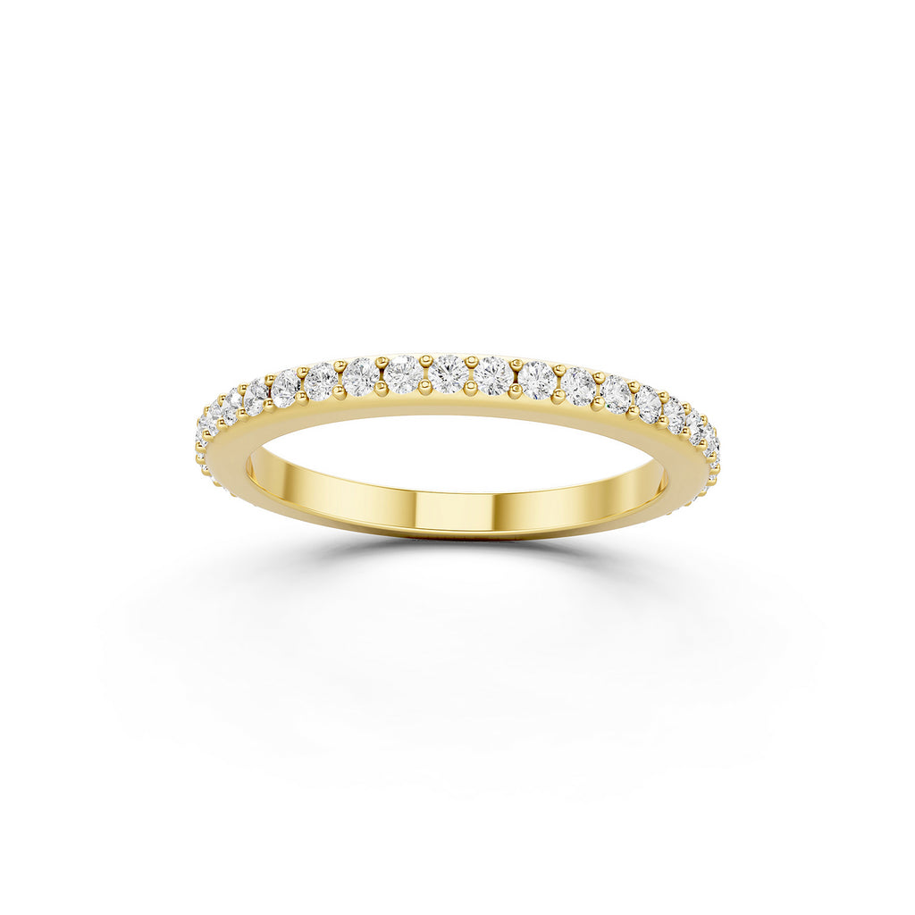 Round Brilliant Lab-Grown Diamond Eternity Band