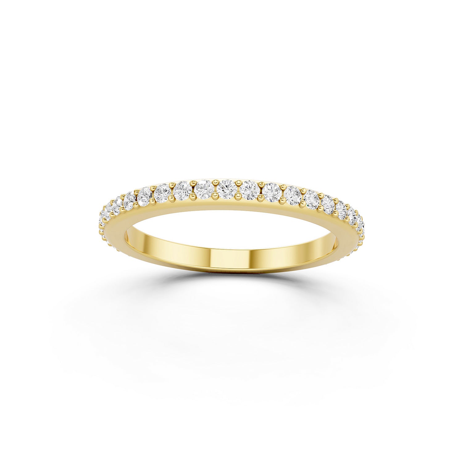 Round Brilliant Lab-Grown Diamond Eternity Band