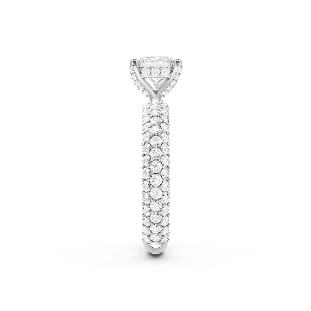 Princess Cut Lab-Grown Diamond Engagement Ring
