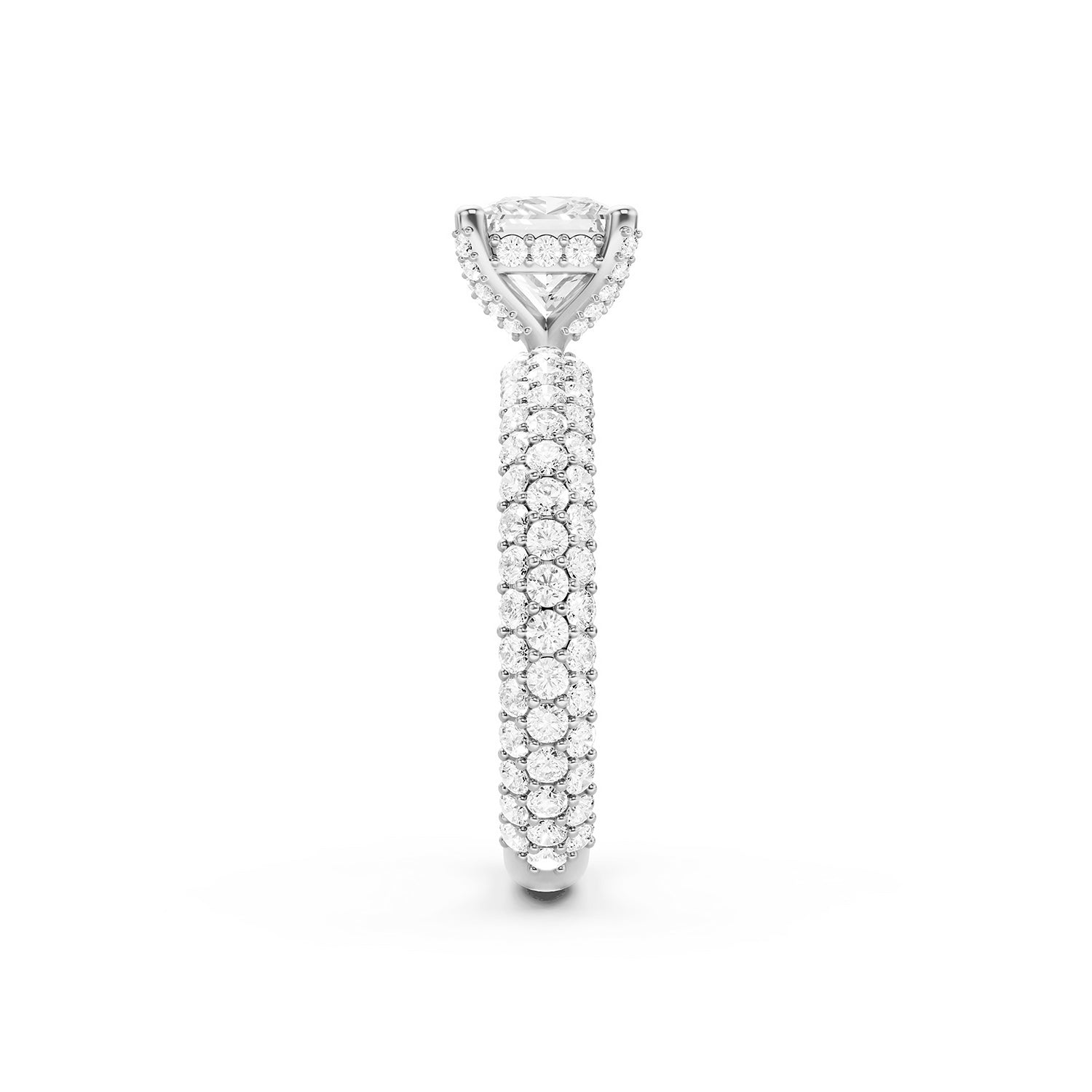 Princess Cut Lab-Grown Diamond Engagement Ring