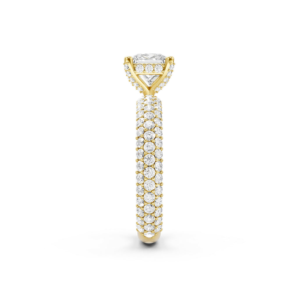 Princess Cut Lab-Grown Diamond Engagement Ring