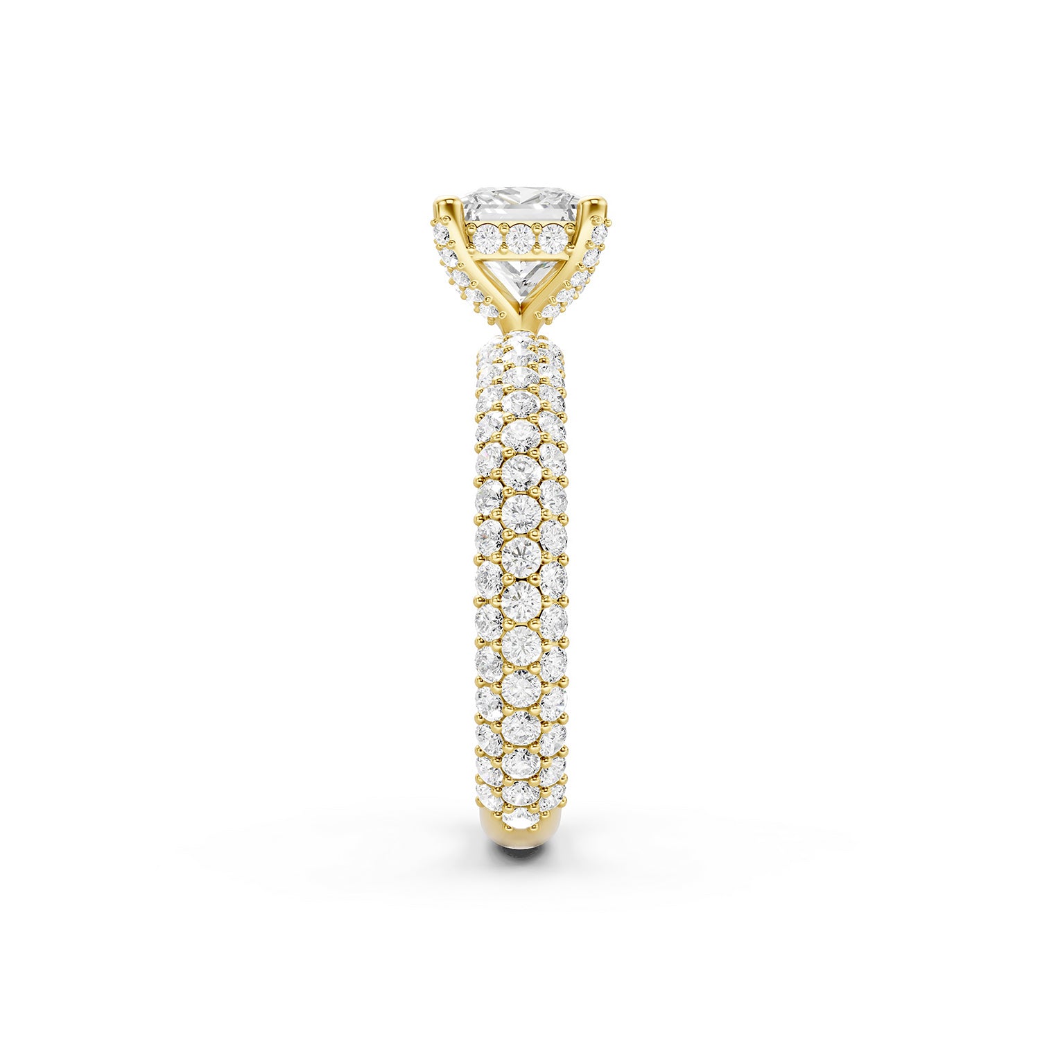 Princess Cut Lab-Grown Diamond Engagement Ring
