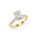 Oval Cut Lab-Grown Diamond Engagement Ring