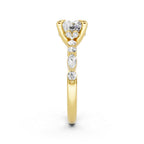 Round Lab-Grown Diamond Solitaire Ring