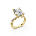 Pear Cut Lab-Grown Diamond Ring