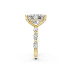 Pear Cut Lab-Grown Diamond Ring