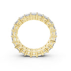 Emerald Cut Lab-Grown Diamond Eternity Ring