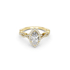 Marquise Cut Lab-Grown Diamond Halo Ring
