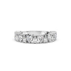 Heart &amp; Marquise Lab-Grown Diamond Eternity Ring