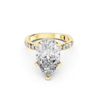 Pear Cut Lab-Grown Diamond Ring
