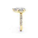 Pear Cut Lab-Grown Diamond Ring