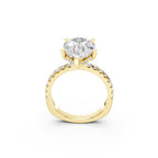 Pear Cut Lab-Grown Diamond Ring