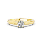 Round Cut Lab-Grown Diamond Solitaire Ring