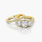Oval Lab-Grown Diamond Multi-Stone Ring