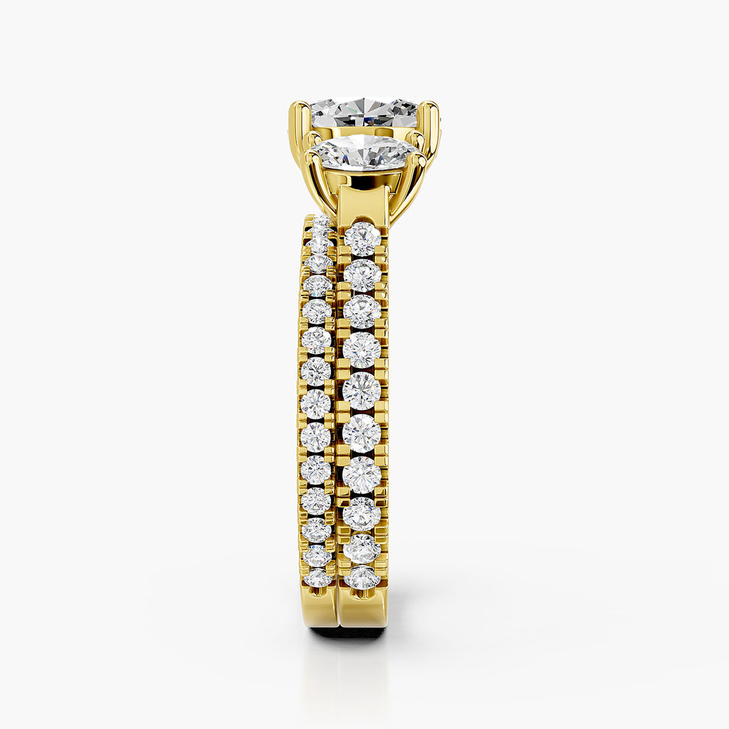 Oval Lab-Grown Diamond Multi-Stone Ring
