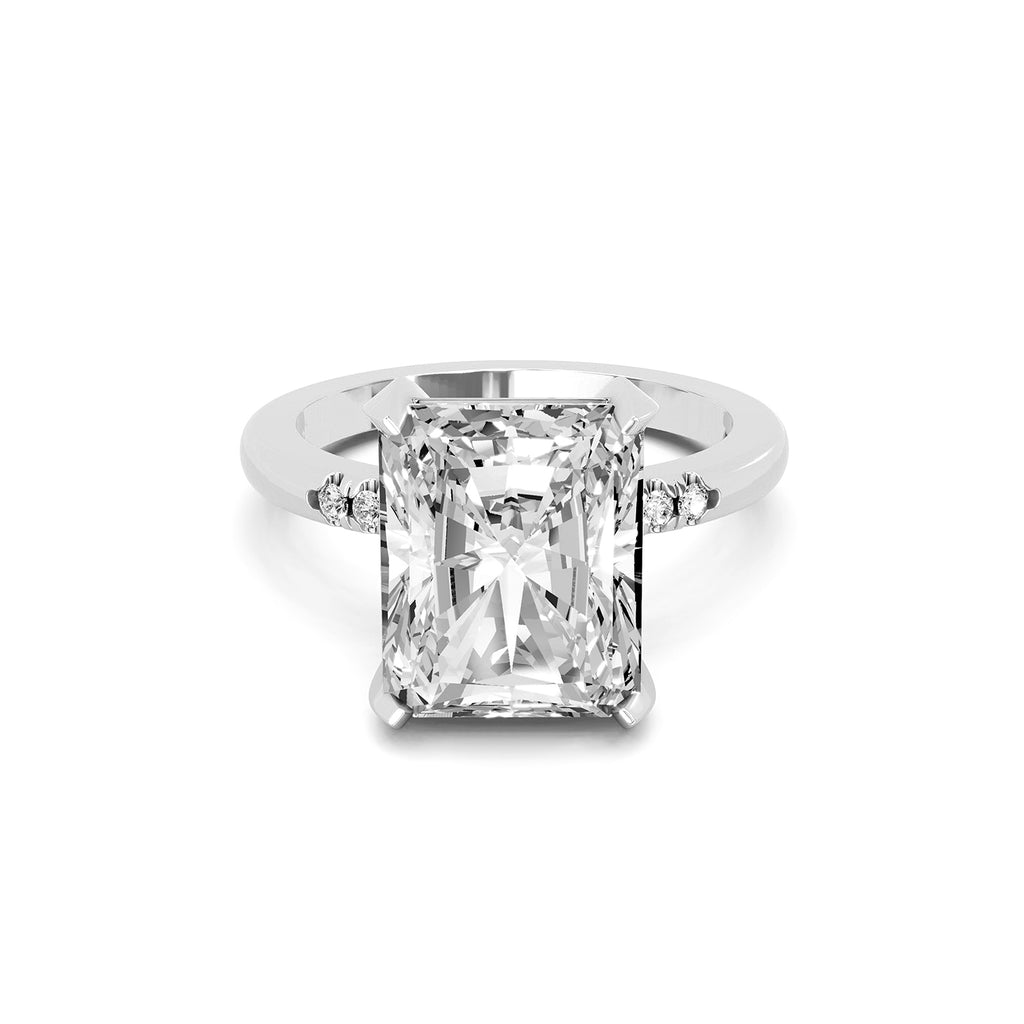 Princess Cut Lab-Grown Diamond Solitaire Ring
