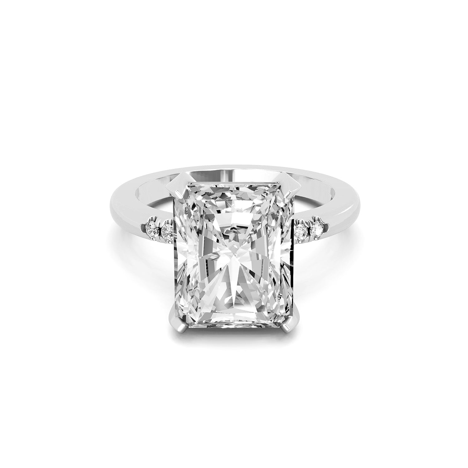 Princess Cut Lab-Grown Diamond Solitaire Ring