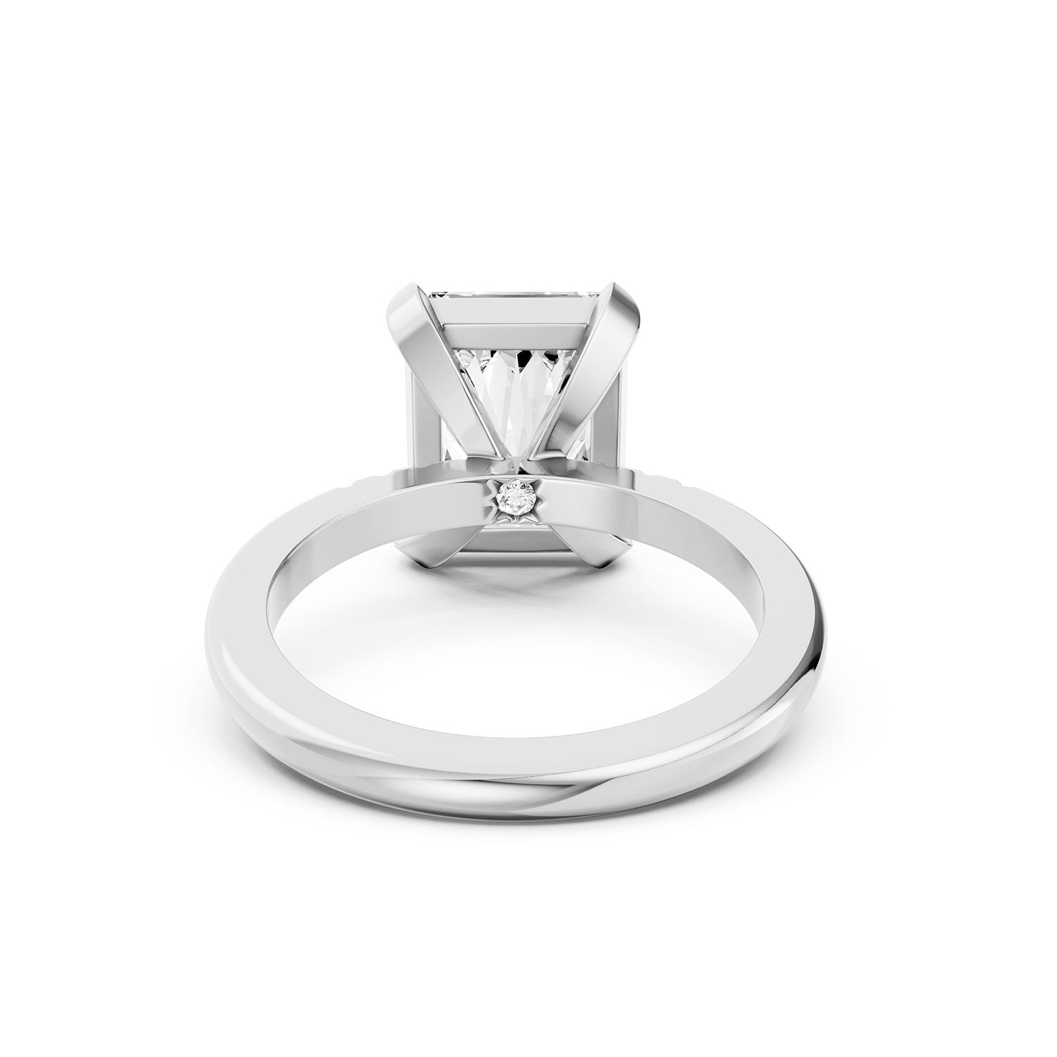 Princess Cut Lab-Grown Diamond Solitaire Ring