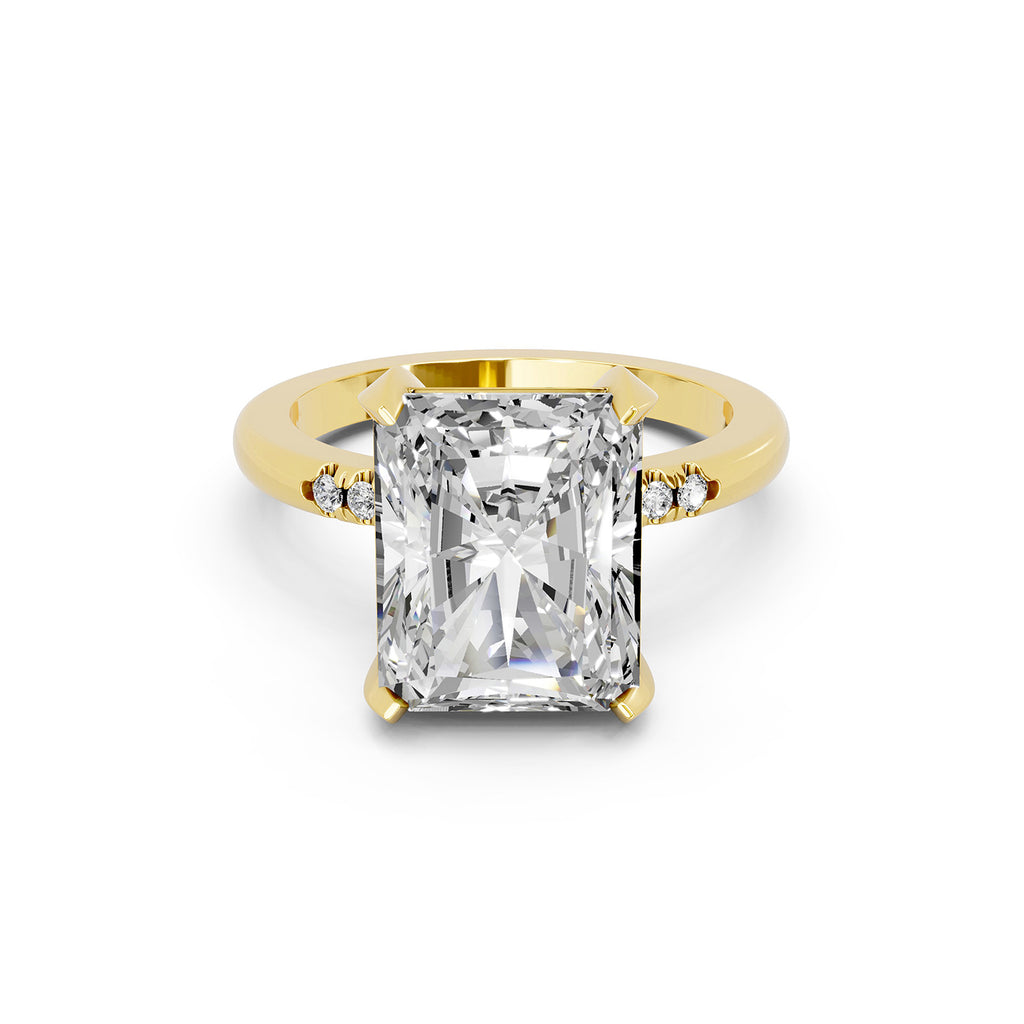 Princess Cut Lab-Grown Diamond Solitaire Ring