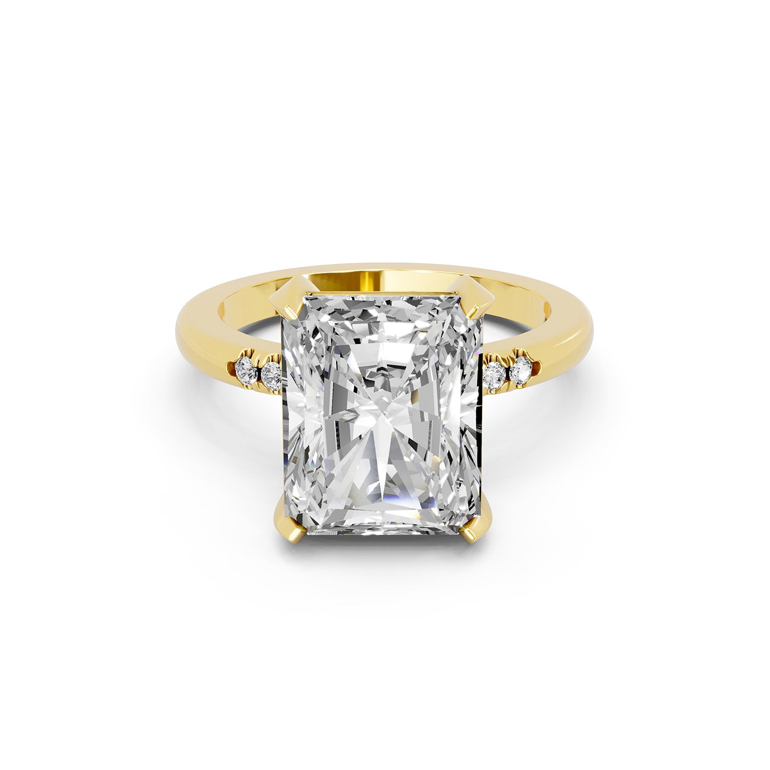 Princess Cut Lab-Grown Diamond Solitaire Ring