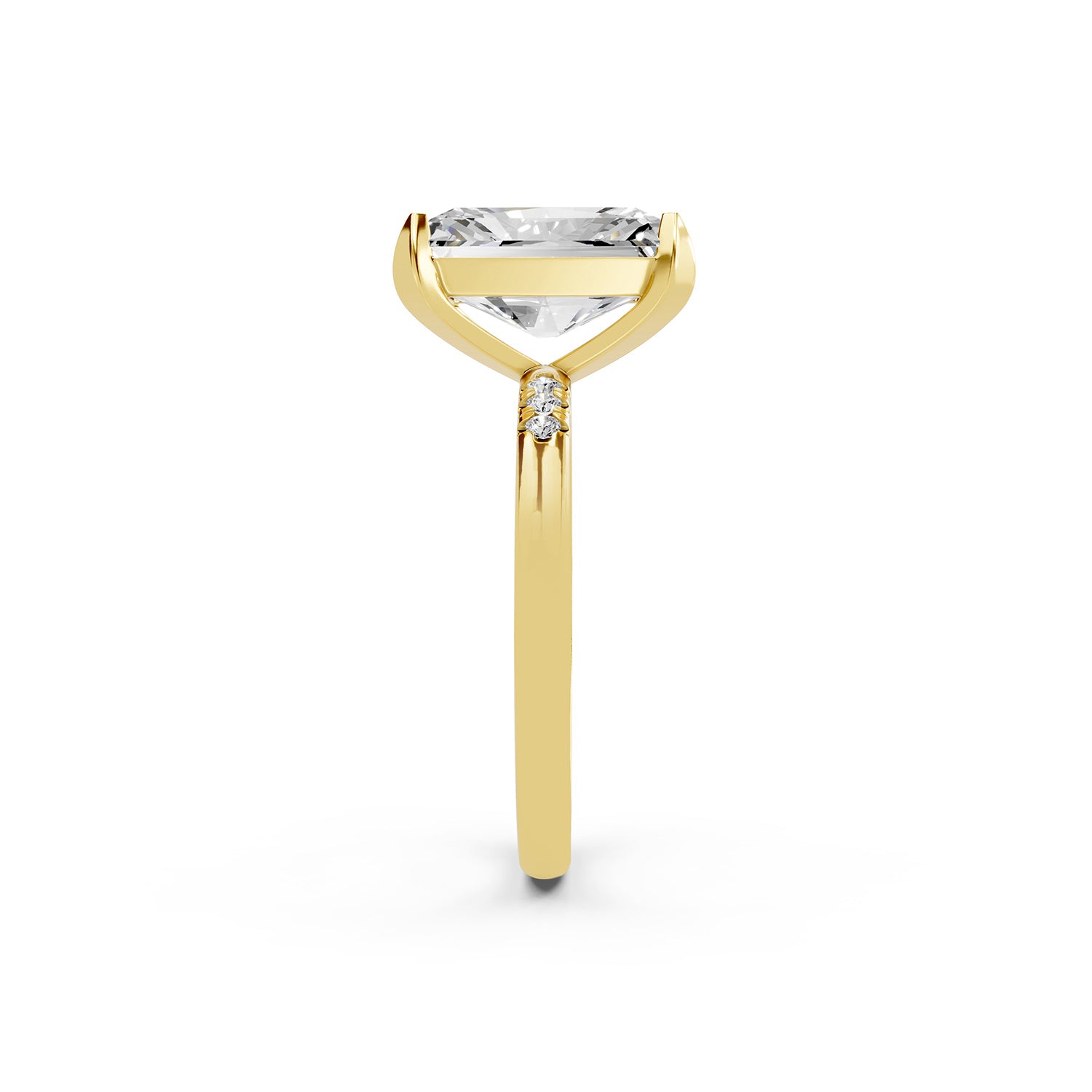 Princess Cut Lab-Grown Diamond Solitaire Ring