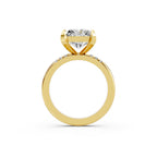 Princess Cut Lab-Grown Diamond Solitaire Ring