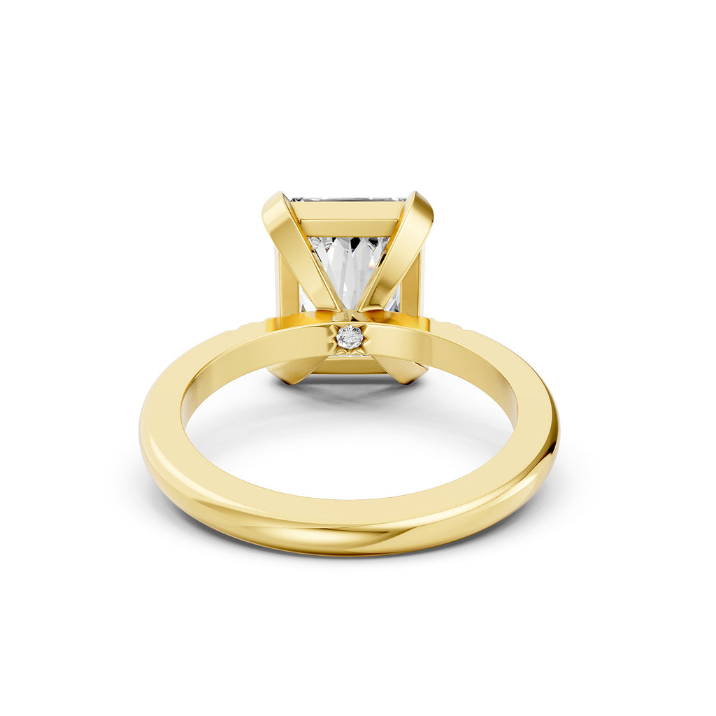 Princess Cut Lab-Grown Diamond Solitaire Ring