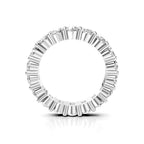 Round Cut Lab-Grown Diamond Eternity Band