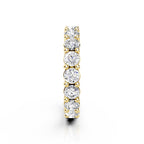 Round Cut Lab-Grown Diamond Eternity Band