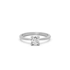 Round Lab-Grown Diamond Solitaire Ring