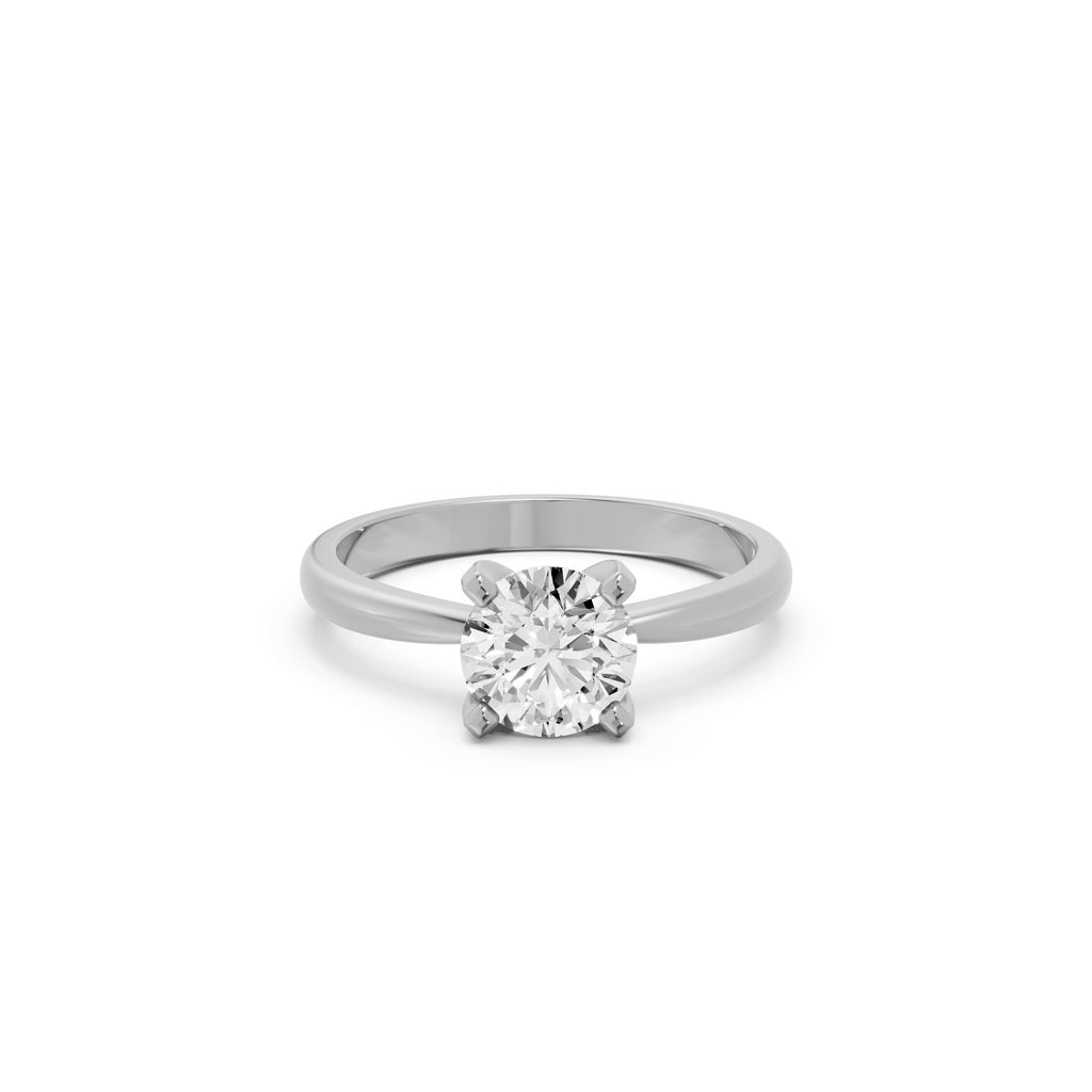 Heart Cut Lab-Grown Diamond Solitaire Ring