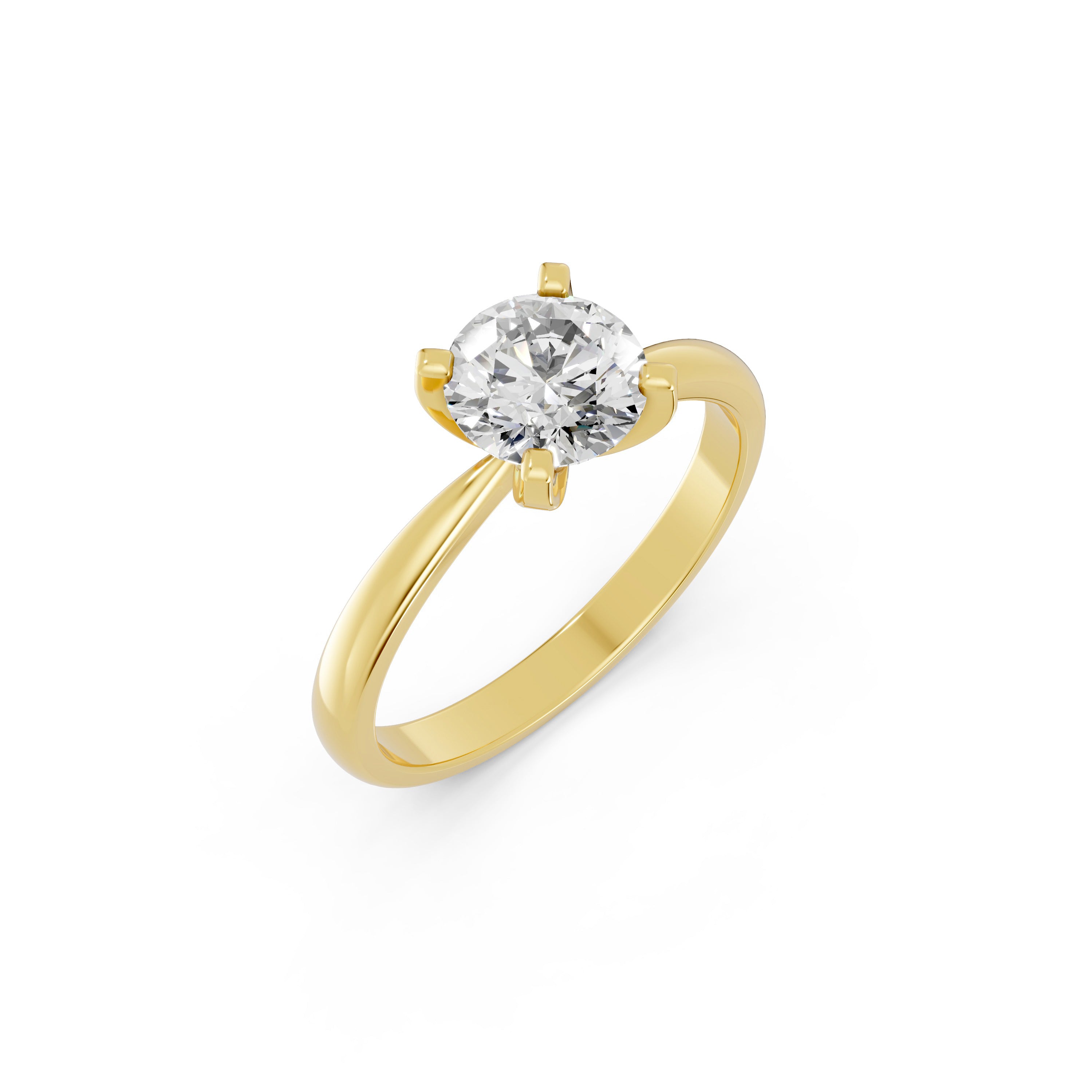 Heart Cut Lab-Grown Diamond Solitaire Ring