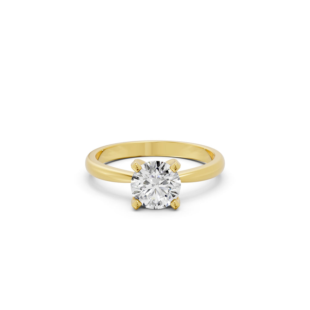 Heart Cut Lab-Grown Diamond Solitaire Ring