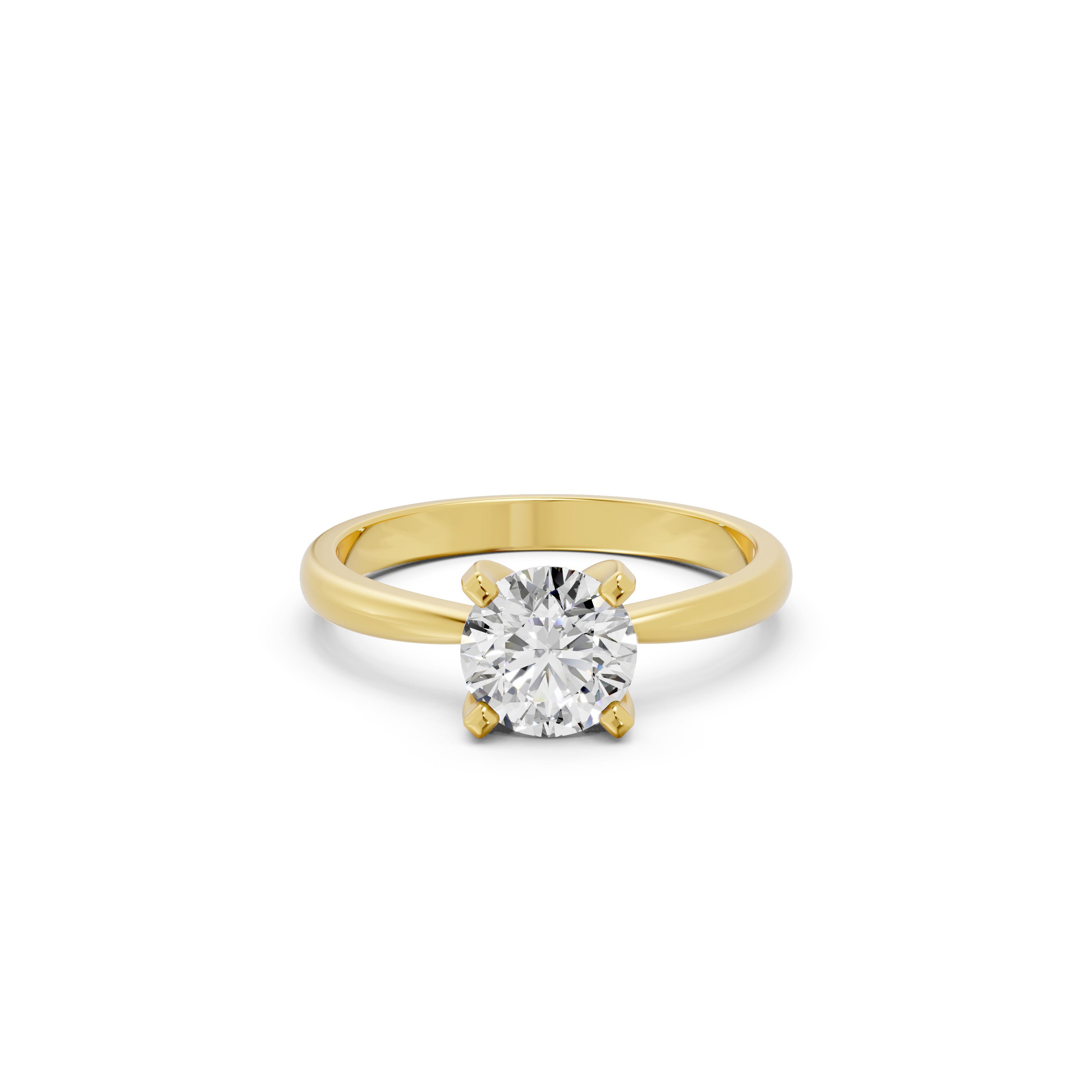 Heart Cut Lab-Grown Diamond Solitaire Ring