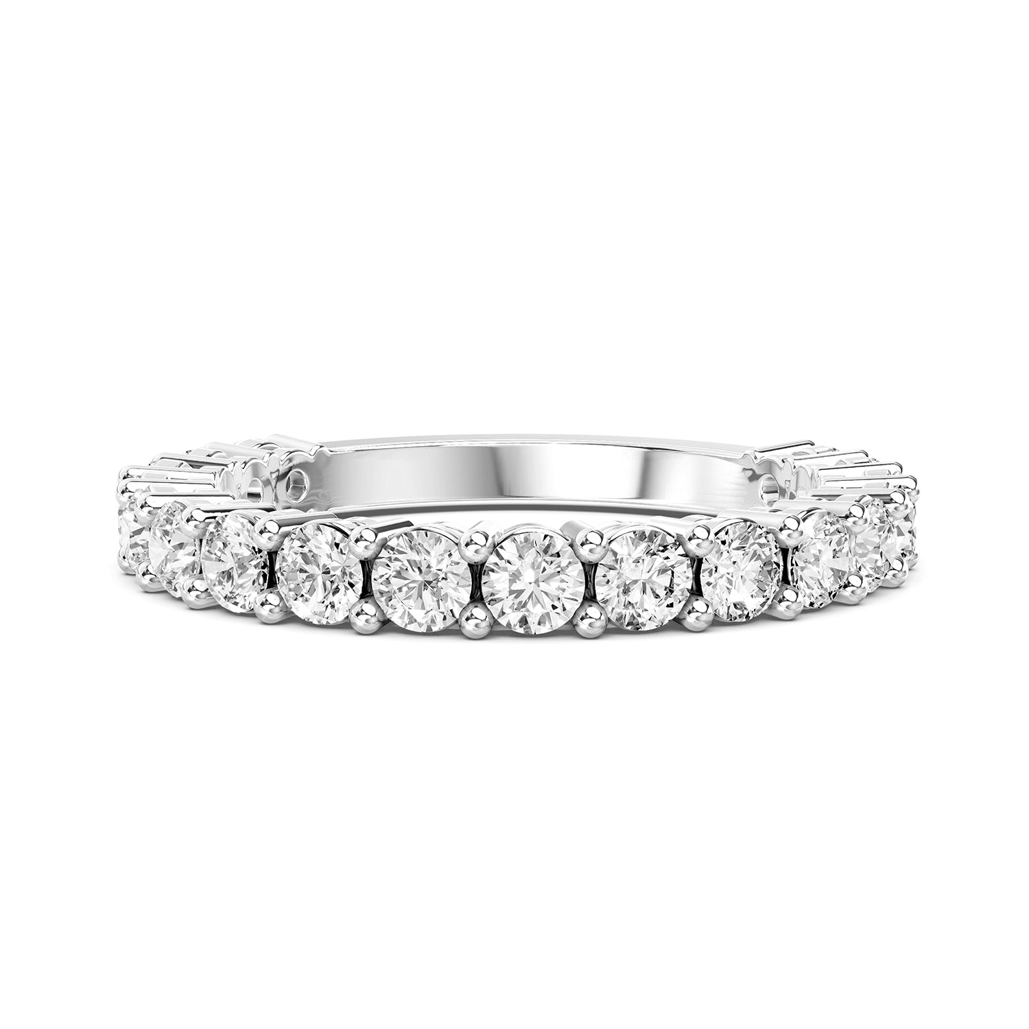 Lab-Grown Diamond Half Eternity Ring
