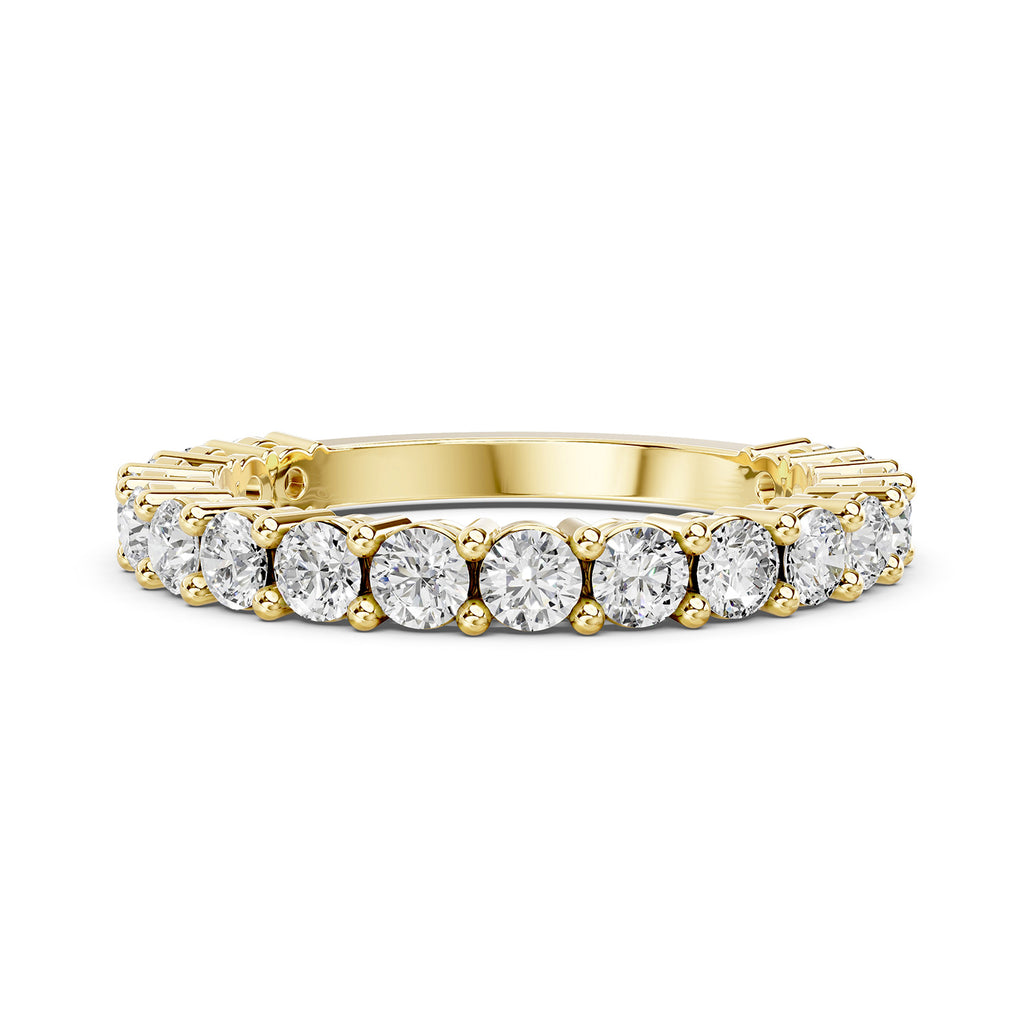 Lab-Grown Diamond Half Eternity Ring