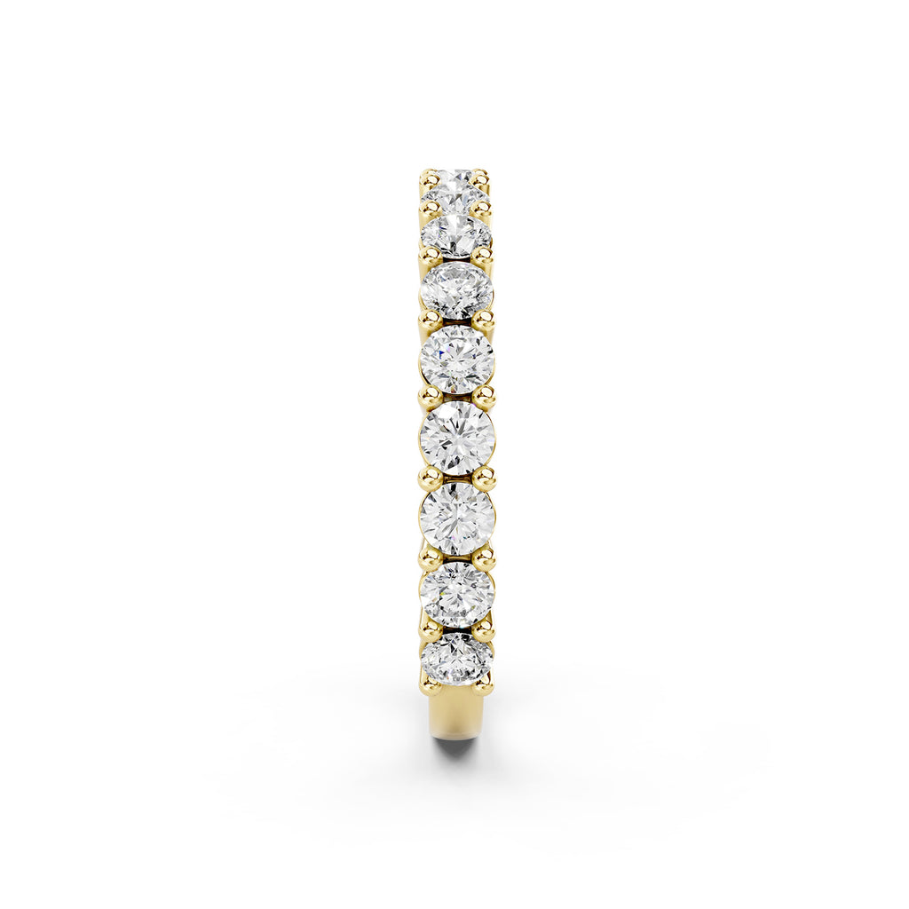 Lab-Grown Diamond Half Eternity Ring