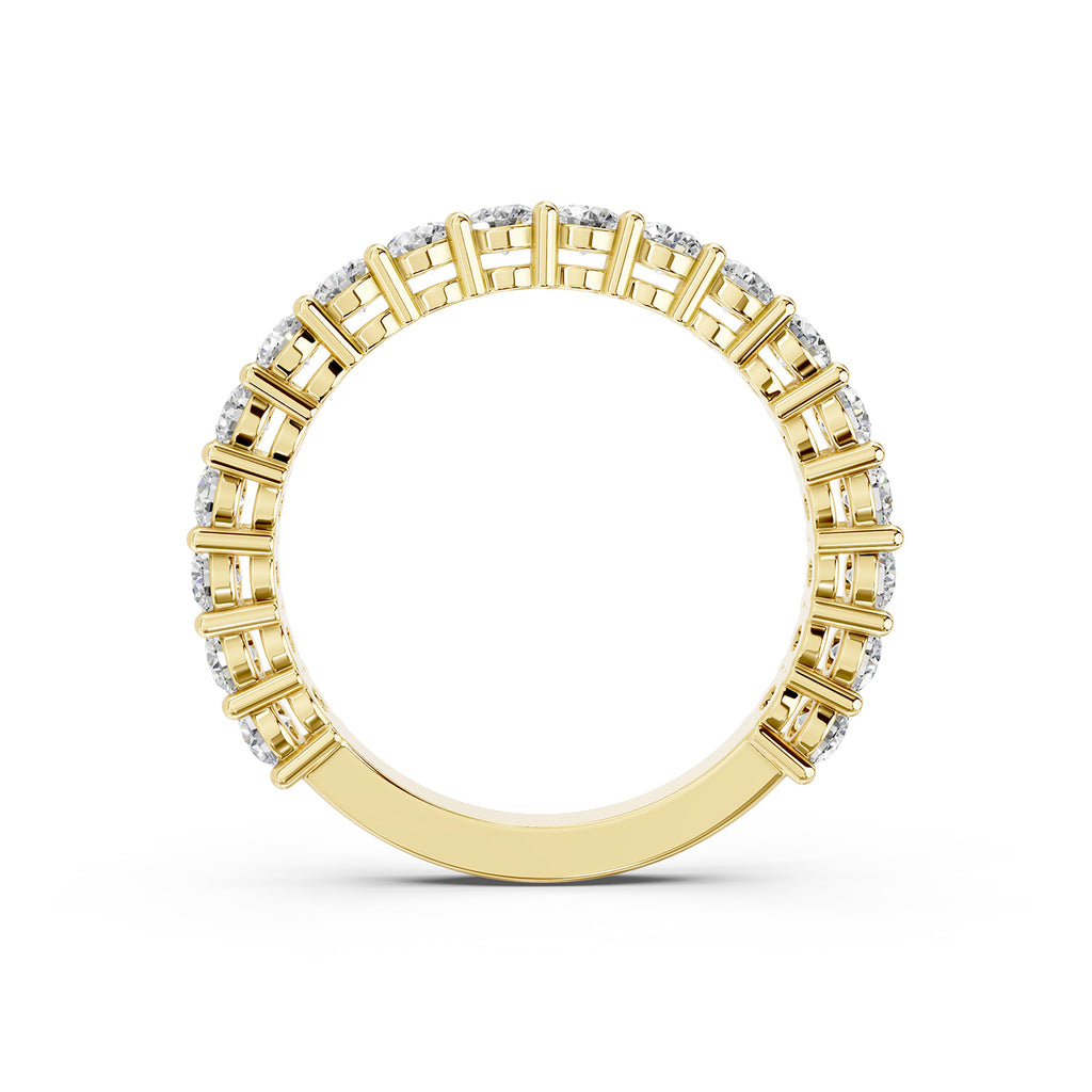 Lab-Grown Diamond Half Eternity Ring