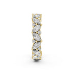 Marquise &amp; Round Lab-Grown Diamond Eternity Ring