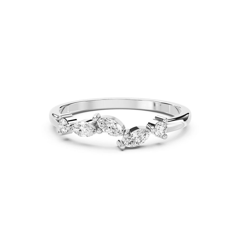 Marquise Lab-Grown Diamond Ring