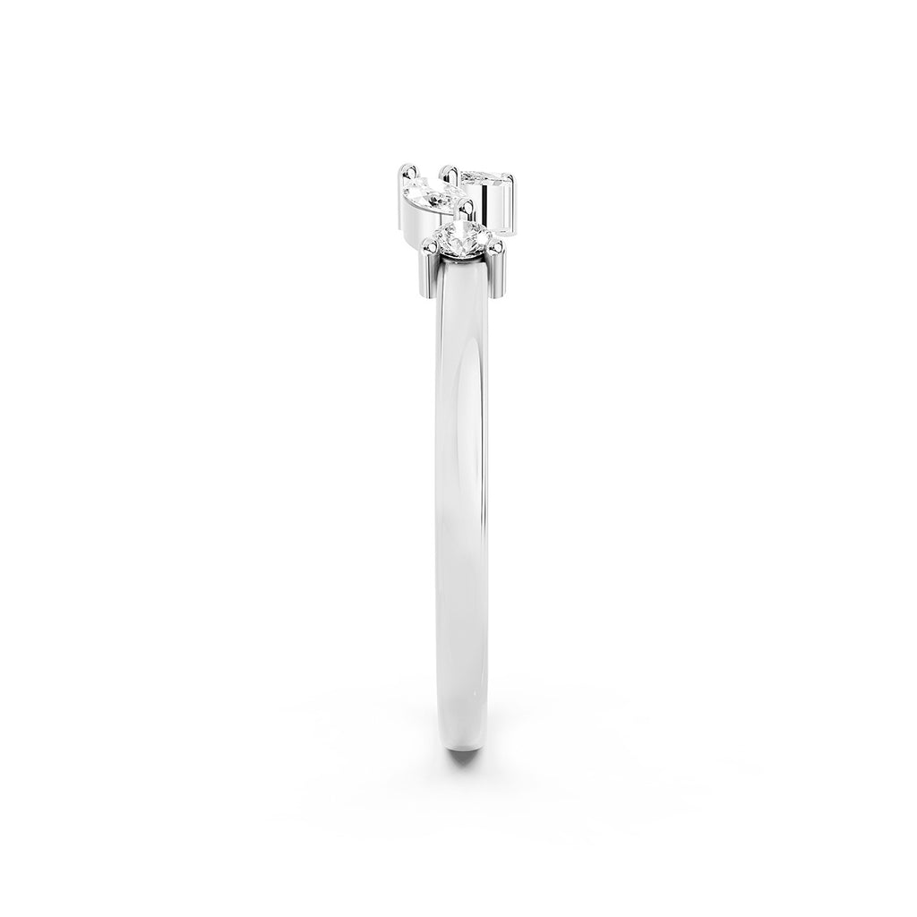 Marquise Lab-Grown Diamond Ring